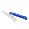 Hookah Shisha Hose Stem Glass Stem for 12mm Silicone Hose